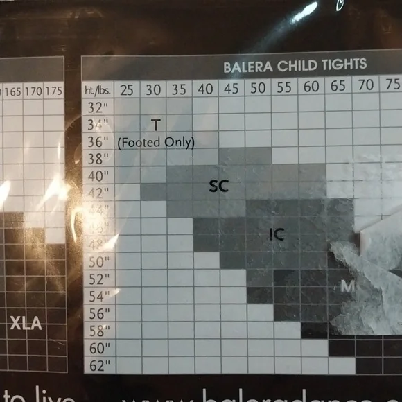 Four Balera dance wear size SC - Picture 3 of 5